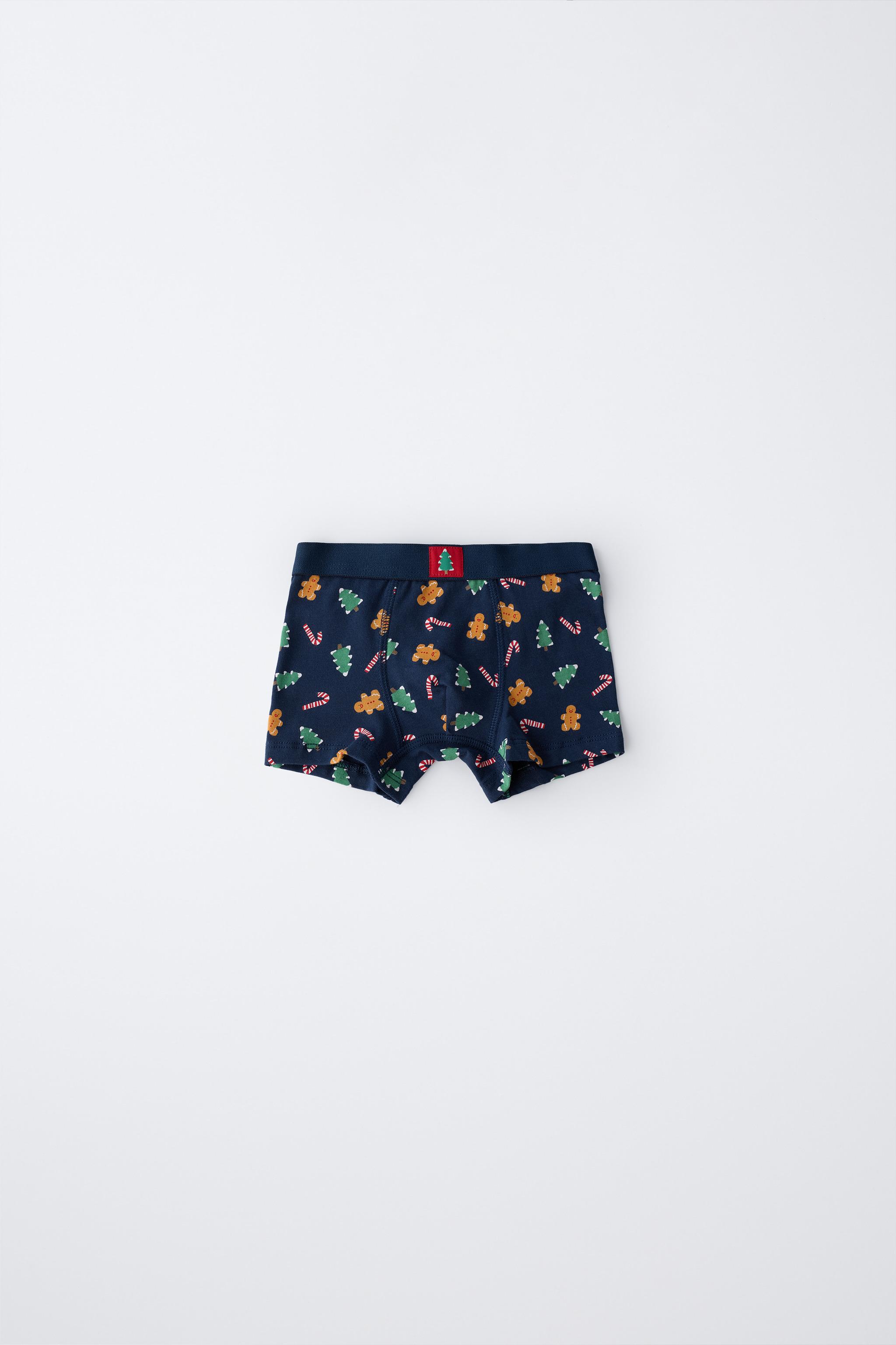 AGES 2-3/ THREE-PACK OF TREE AND COOKIE BOXERS